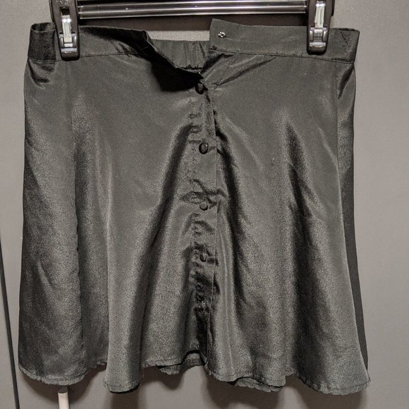 Skater Skirt with Buttons - Picture 1 of 2
